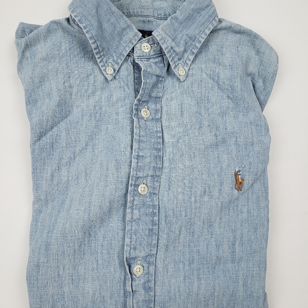 Ralph lauren denim button down M